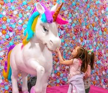 At Unicorn World Atlanta you’ll be immersed in the magical world of unicorns! Photo courtesy of Navy Pier/Unicorn World