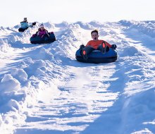 Race down Blizzard Mountain at License to Chill at Margaritaville at Lake Lanier Islands before the winter events end on February 26. Photo courtesy of Margaritaville at Lake Lanier Islands