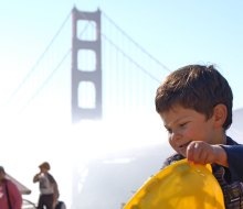 Things like having a children's museum with a view like this make it easy to leave your heart in San Francisco. Photo courtesy of the Bay Area Discovery Museum