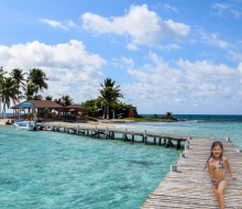 Belize is the perfect tropical vacation destination for families. 