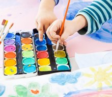 Help your kids develop their creative side with art classes