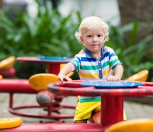 Preschool is no problem for this little guy.