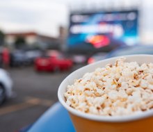 Enjoy a drive-in movie on Long Island this summer. 