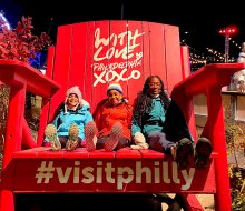  A winter oasis, Blue Cross RiverRink Winterfest houses a skating rink overlooking the Delaware River, a ski chalet-style lodge and more. Photo by Danielle Smith