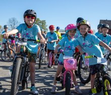 From festival fun to riding for a cause, spring activities are rolling into Boston this weekend. 2025 PMC Kids Rides in Natick. Photo courtesy of the event.