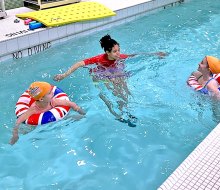 British Swim School's gentle individualized guidance helped my daughters quickly build up their skills and confidence in the water.