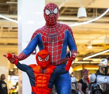 Spider-Man in action. Photo courtesy of Navy Pier