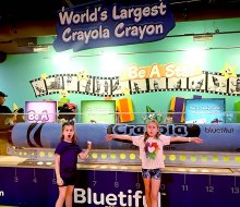 See the world's largest Crayola crayon at Crayola Experience Orlando.