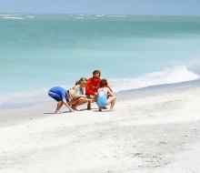 Florida boasts plenty of white-sand beaches with crystal-clear water. Photo courtesy of South Seas Island Resort 