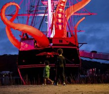 Grab as many treats as you can visiting the best neighborhoods to trick-or-treat on Halloween in Connecticut! Photo courtesy of the Mystic Seaport Museum