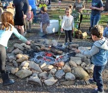 Get fired up for spring fun in CT this weekend, with family fun like Campfire: Spring Equinox at Earthplace. Photo by Zoe Browne courtesy of the center.