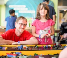 Find the best things to do in Hartford, like a trip to the Connecticut Science Center with kids! Photo courtesy of the Connecticut Science Center