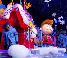 Pull on a signature blue parka for Ice! featuring A Charlie Brown Christmas. Photo courtesy of Gaylord National Resort