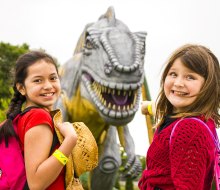 When visiting Tampa Bay, head to Dinosaur World for prehistoric fun! Photo courtesy Visit Tampa Bay
