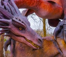 The fun activities in Boston for Spring break 2024 will reach mythic proportions! Dragons and Mythical Creatures photo courtesy of the Roger Williams Park Zoo 