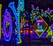 These fun things to do with kids over Christmas vacation in CT will have you feeling the joy! Photo courtesy of Hebron Lights in Motion