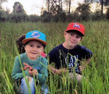 Flat walking trails make Wharton Brook State Park a sure bet for kid hikers. Photo by Mommy Poppins