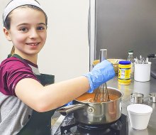 Connecticut cooking classes for kids get you child some hands-on enrichment with delicious results! Photo courtesy of Foodology Cooking School