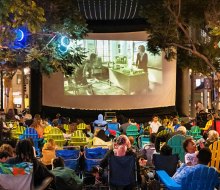 An outdoor movie is a must-do! Photo courtesy of Downtown Santa Monica