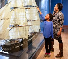 Explore the city and find plenty of family fun with the top free fun things to do in Boston! Photo by Michael Blanchard for the USS Constitution Museum