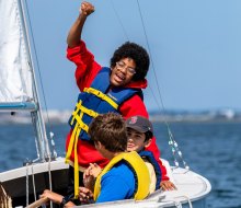 Get kids out exploring their world with the best free and affordable summer camps in Boston. Photo courtesy of Camp Harbor View