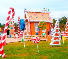 Check out Gingerbread Village on Christmas Day in Houston. Photo courtesy of City Place Plaza
