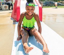 Cool off at one of the area's many great splash pads this summer. Photo courtesy of Montgomery Parks