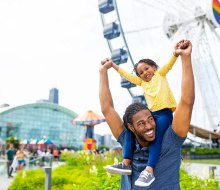 Rides, a children's museum, and more on Navy Pier. Photo courtesy of Navy Pier
