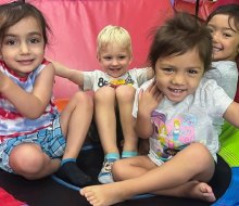 Kids meet new friends as they jump, slide, and swing at the top indoor playgrounds and play spaces in Connecticut. Photo courtesy of Romp N Roll in Wethersfield