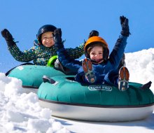 Wintergreen Resort is home to the largest snow-tubing park in Virginia.