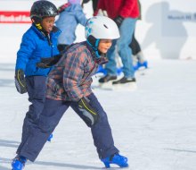 The holiday break in Connecticut is perfect for outdoor activities and winter fun! Winterfest Hartford photo by Andy Hart, courtesy of the IQuilt Partnership 