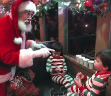 Polar Express trains are coming to towns all over New England for Christmas 2024! Essex Steam Train Railroad photo courtesy of Mommy Poppins.