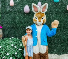 Say hello to the Easter Bunny this weekend at Tinez Farms. Photo courtesy of Tinez Farms