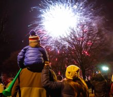 Send 2023 off in style with some family-friendly New Year's Eve activities for kids in Connecticut! Photo courtesy of First Night Hartford