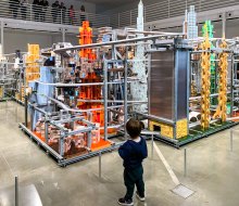 While LACMA rebuilds, kids can still watch Metropolis II for hours (and hours - it's mesmerizing!). Photo courtesy of LACMA