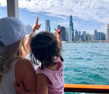 Wendella offers themed sightseeing boat rides in Chicago. Photo courtesy of the Wendella Sightseeing Company