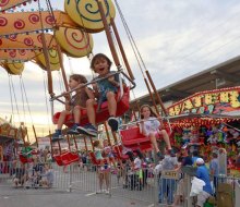 The Bellmore Family Street Festival has carnival rides and plenty more fun for kids. Photo by author