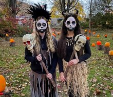 There are kid-friendly frights to be had with all the Halloween things to do in CT this weekend! Family Friendly Halloween Walkthrough event photo courtesy of Flamig Farm