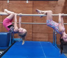 They will love hanging out and making friends at the best gymnastics classes for kids in Connecticut! Photo courtesy of Farmington Valley Gymnastics & More via Facebook