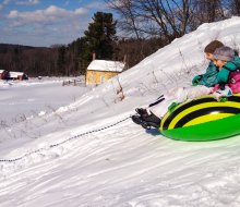 There is fun to be had, indoors and outside, on Christmas Day in Boston! Snowtubing at Fruitlands, photo courtesy of the Massachusetts Office of Tourism.