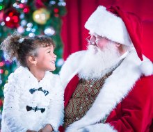Take pictures with Santa and enjoy loads of other holiday activities at Gaylord National Resort. Photo courtesy of Gaylord National