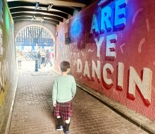 Glasgow  is a great city to explore with kids! Photo by the author