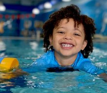 Goldfish Swim School is a family favorite for kids’ swimming lessons, with 11 locations in the Boston Area.
