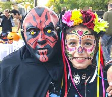 Great Falls hosts an annual Halloween Spooktacular on the Village Green. Photo courtesy of fairfaxva.gov
