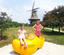Families with kids should definitely swing by the Windmill Island Gardens.