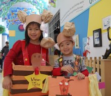 Great Gobbler Thanksgiving Week photo courtesy of the  Children's Museum Houston