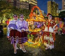 Día de los Muertos at Discovery Green. Event photo courtesy of the Discovery Green