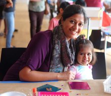 Super Saturday: Diwali Fun. Photo courtesy of the  Asia Society Texas Center