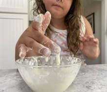 If slime scares you, maybe try making Oobleck!