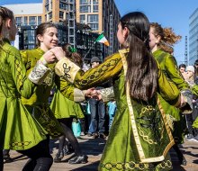 Get into the St. Patrick's Day spirit at the Ireland at the Wharf Festival. Photo courtesy of the event